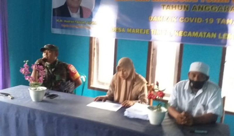 PENYALURAN BLT-DD TAHAP PERTAMA 2022 ( Januari-Maret) DESA MAREJE TIMUR